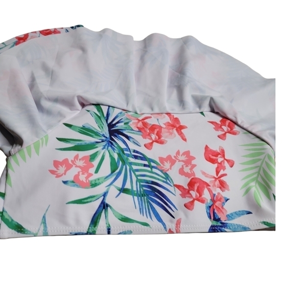 Ashiner Girl's Flounce Two Piece Bikini Swimsuit - Picture 7 of 12